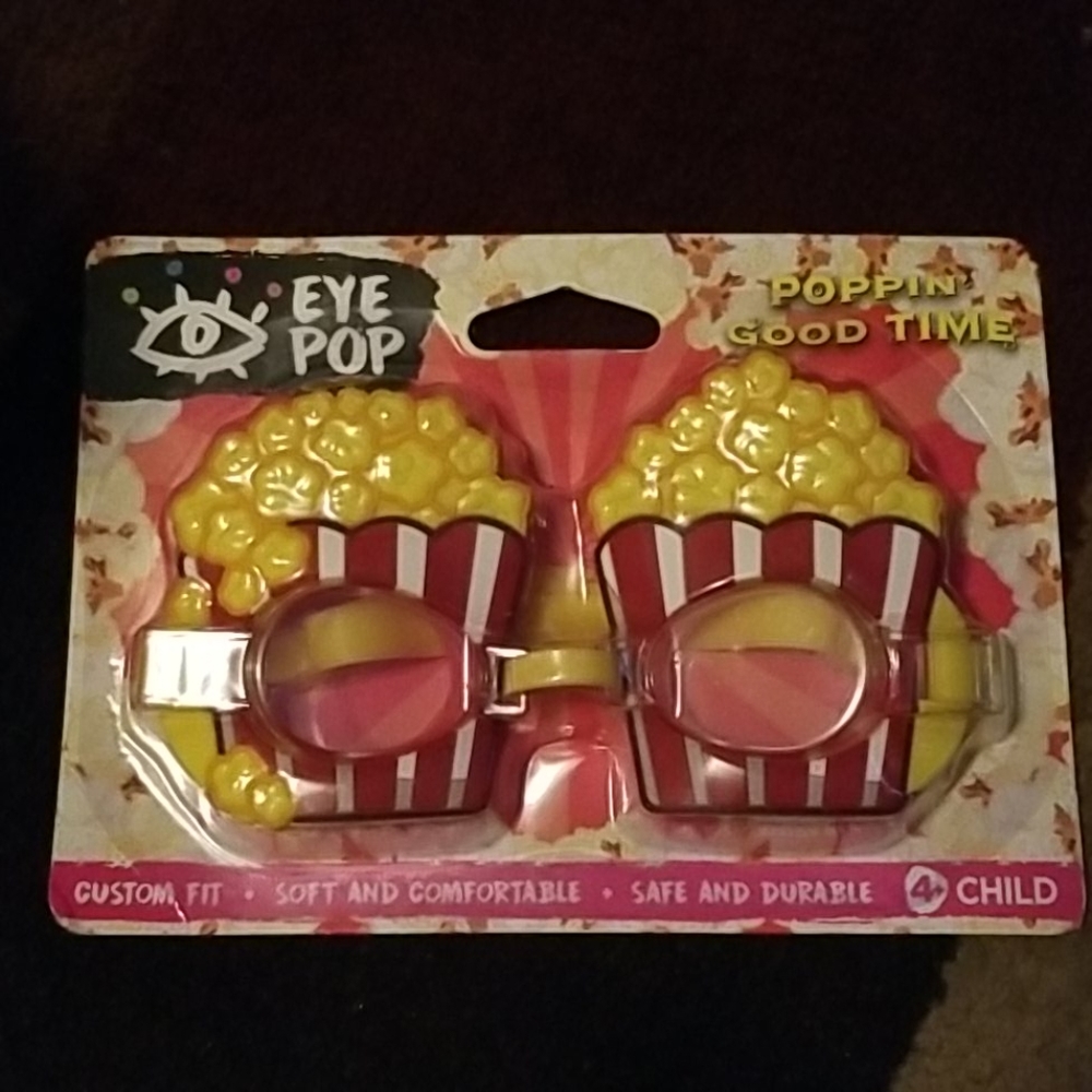 🏊‍♀️Swimming Goggles Popcorn Design